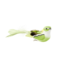 Rice Large Gift Wrapping Deco Bird with Clip - per stuk-