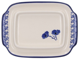 Bunzlau Butter Dish with Plate - Garden of Joy