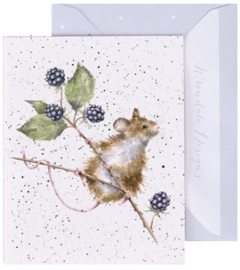 Wrendale Designs 'Brambles' miniature Card