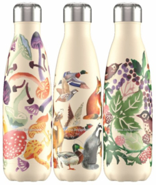 Chilly's Drink Bottle 500 ml Emma Bridgewater Rosehip & Elderberry -mat met reliëf-