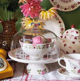 Emma Bridgewater Pink Hearts - 4 Mug Teapot