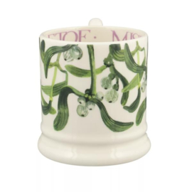 Emma Bridgewater Flowers - Mistletoe 1/2 Pint Mug