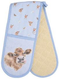 Wrendale Designs 'Farmyard Friends' Farmyard Animal Double Oven Glove