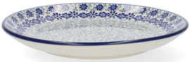 Bunzlau Plate Ø 20 cm Blue Fountain