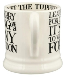 Emma Bridgewater Black Toast - Blackberry - 1/2 Pint Mug *b-keuze*