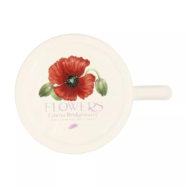 Emma Bridgewater Flowers - Red Poppy - 1/2 Pint Mug 2023