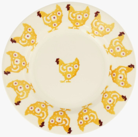 Emma Bridgewater Yellow Hen 8 1/2 Inch Plate