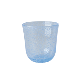 Rice Acrylic Tumbler in Bubble Design - 410 ml - Pale Blue