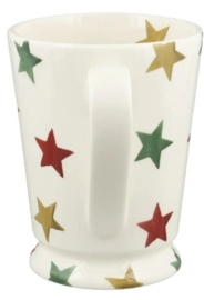 Emma Bridgewater - Red, Green & Gold Star - Cocoa Mug