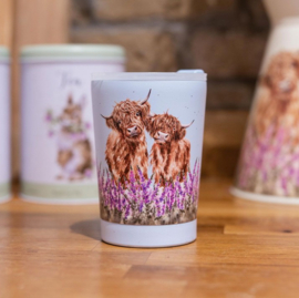 Wrendale Designs Thermal Travel Cup 'Highland Cow'