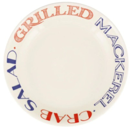 Emma Bridgewater Red & Blue Toast - Medium Pasta Bowl