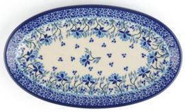 Bunzlau Oval Cookie Dish Daydream