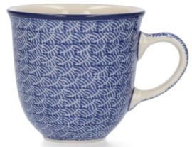 Bunzlau Tulip Mug 330 ml - Waves