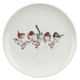 Wrendale Designs One Snowy Day Christmas Footed Cake Stand