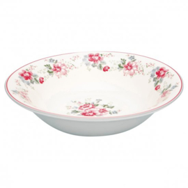 GreenGate Salad Bowl Elouise white -stoneware-