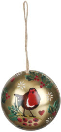 Emma Bridgewater Xmas Christmas Bauble - Robin