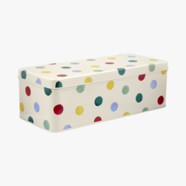 Emma Bridgewater Polka Dot Long Rectangular Tin -langwerpig-