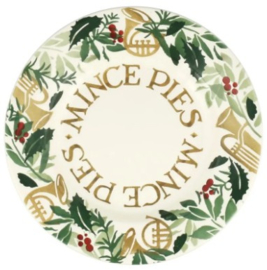 Emma Bridgewater - Bring In The Green - Mince Pies - 8 1/2 Inch Plate