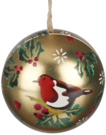 Emma Bridgewater Xmas Christmas Bauble - Robin