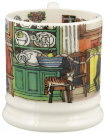 Emma Bridgewater The Good Life - Dog's Dinner Party - 1/2 Pint Mug