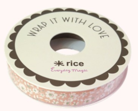 Rice Cotton Gift Wrapping with 6 Assorted Designs - 15 Meter