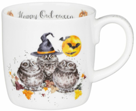 Wrendale Designs Large 'Happy Owl-o-ween'' Mug -Owl-