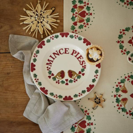 Emma Bridgewater Christmas Joy Robin Mince Pies 8 1/2 Inch Plate