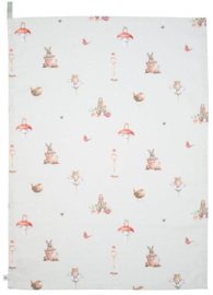 Wrendale Designs 'Garden Friends' Garden Animal Tea Towel