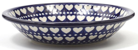 Bunzlau Plate Deep Ø 21 cm - Blue Valentine