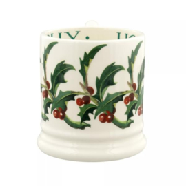 Emma Bridgewater Flowers - Holly 1/2 - Pint Mug