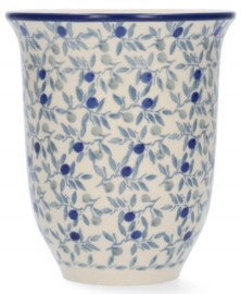 Bunzlau Tulip Mug 500 ml Blue Olive