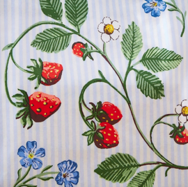 Ulster Weavers Small PVC Shopper Bag - Strawberry Patch