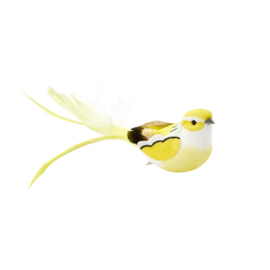 Rice Large Gift Wrapping Deco Bird with Clip - per stuk-