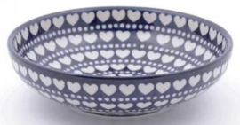 Bunzlau Serving Bowl 1250 ml Ø 22,5 cm Blue Valentine