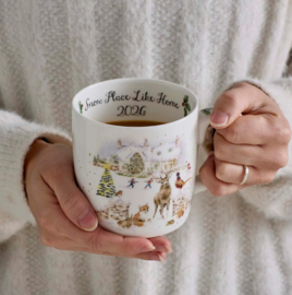 Wrendale Designs Mug 400 ml 'Snow Place Like Home' -2026-