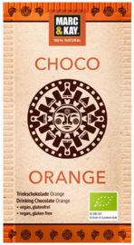 Marc & Kay Biologische Chocolademelkpoeder 25 gr - Choco Orange