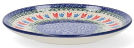 Bunzlau Plate Ø 23,5 cm Tulip Royal