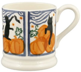 Emma Bridgewater - The Wise Witches - Cats & Pumpkins - 1/2 Pint Mug