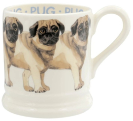 Emma Bridgewater Dogs - Pug - 1/2 Pint Mug