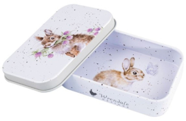 Wrendale Designs Mini Gift Tin 'Head Clover Heels' Rabbit