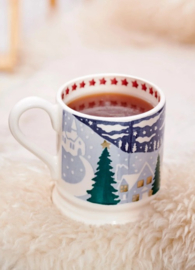 Emma Bridgewater - Christmas Icons - Winter Village - 1/2 Pint Mug