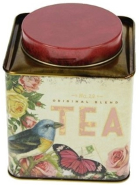 Meander Blik Tea Vogel - Nostalgia