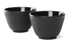 Bredemeijer Cast Iron Tea Cups -set of 2- Jang Black
