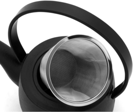 Bredemeijer Gietijzeren Theepot Kobe -1,2 liter- Zwart