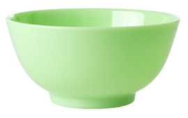 Rice Medium Melamine Bowl -Neon Green- 'YIPPIE YIPPIE YEAH'