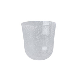 Rice Acrylic Tumbler in Bubble Design - 410 ml - Clear
