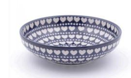 Bunzlau Serving Bowl 1250 ml Ø 22,5 cm Blue Valentine