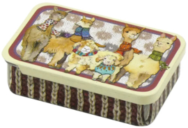 Emma Ball Mini Pocket Tin - Alpacas & Friends