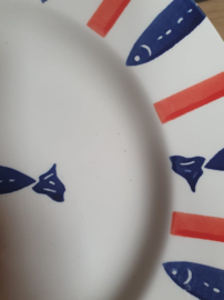 Emma Bridgewater Seafood Stripe - 8 1/2 Inch Plate *b-keuze*