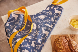 Ulster Weavers Cotton Apron - Forest Friends - Navy